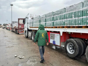 রাফা সীমান্ত অতিক্রম করল সৌদির আরেকটি মানবিক চালান