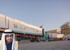 ৩৮৭ টন খাদ্য নিয়ে গা’জা’য় আমিরাতের মানবিক জাহাজ