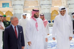 ই’রা’নে’র হা*ম*লা আঞ্চলিক স্থিতিশীলতার জন্য হুমকি: সৌদি যুবরাজ, জর্ডান বাদশাহ ও কাতার আমিরের যৌথ সতর্কতা